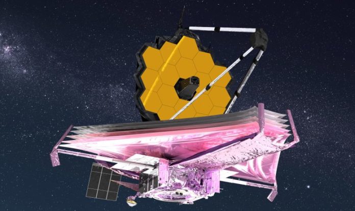 NASA James Webb Space Telescope Multilayered Sunshield