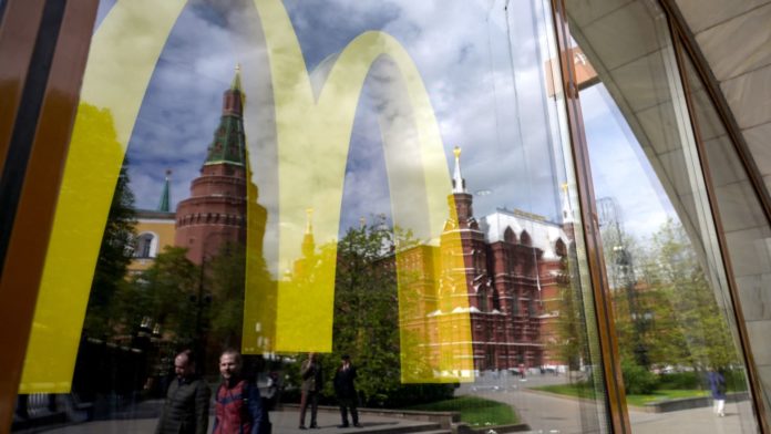 McDonald's to sell Russian business to existing Siberian licensee