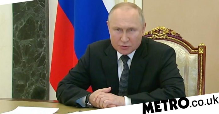 Vladimir Putin's face 'bloated and too big for body' amid rumours he is dying