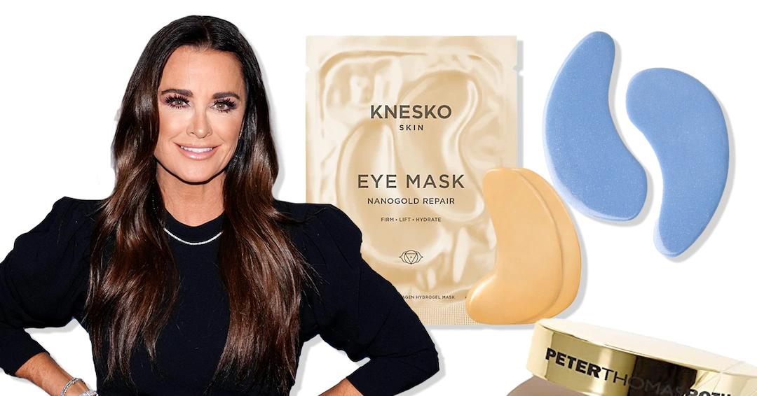 Kyle Richards Wore These Under-Eye Masks on RHOBH Cast Trips