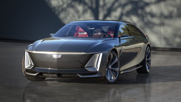 Here's what Cadillac's new $300,000 electric sedan will look like