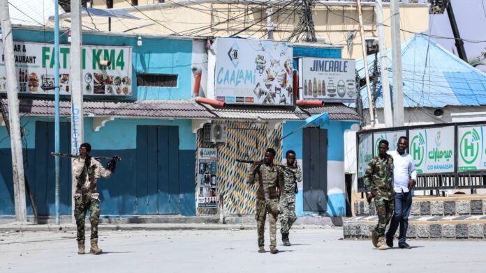 20 people dead after Islamic militants attacked a hotel in Somalia