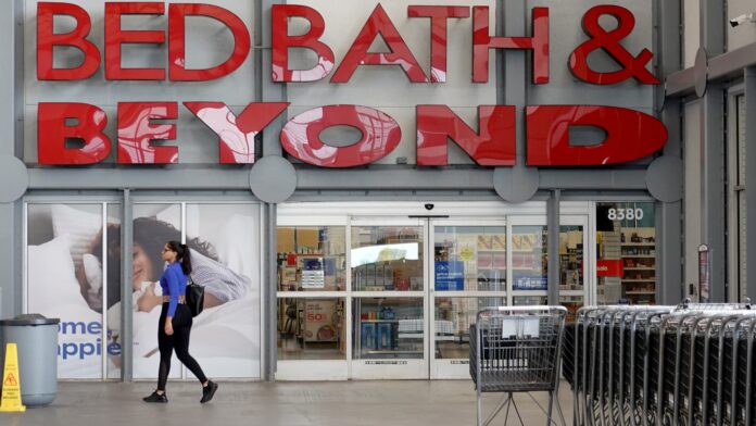 Bed Bath & Beyond announces store closures, layoffs and new financing in push to fix struggling business
