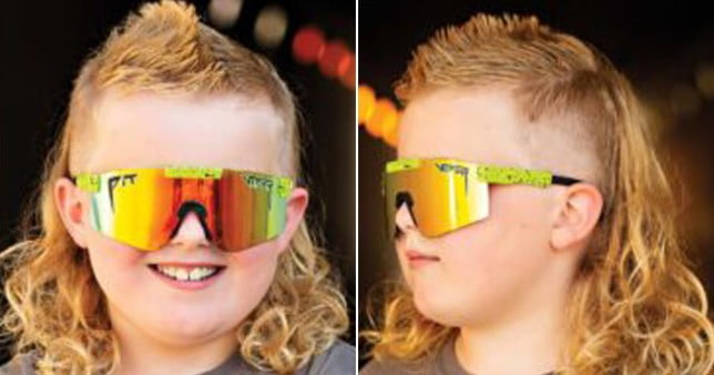 Boy named Emmitt from Wisconsin crowned best mullet at US championship