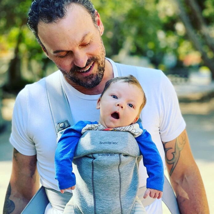 Brian Austin Green Takes Baby Boy Zane on a Walk in Adorable New Photo - E! Online