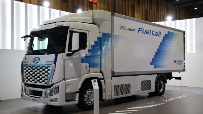 Hyundai to export heavy-duty hydrogen electric trucks to Germany