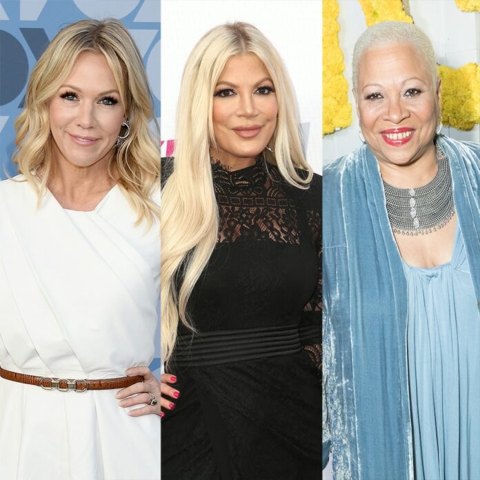 Jennie Garth and Tori Spelling Honor 90210 Co-Star Denise Dowse