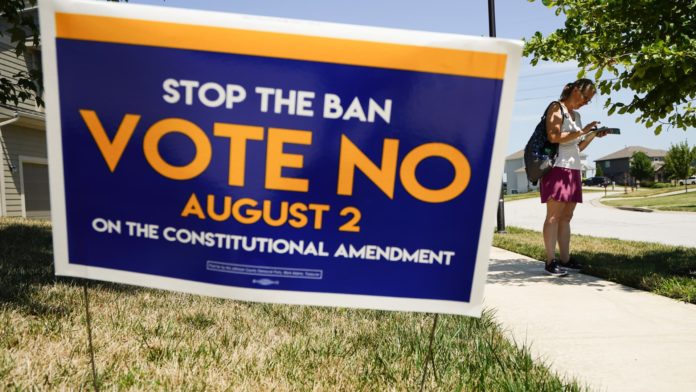 Kansas abortion rights vote helps Democrats, Schumer says