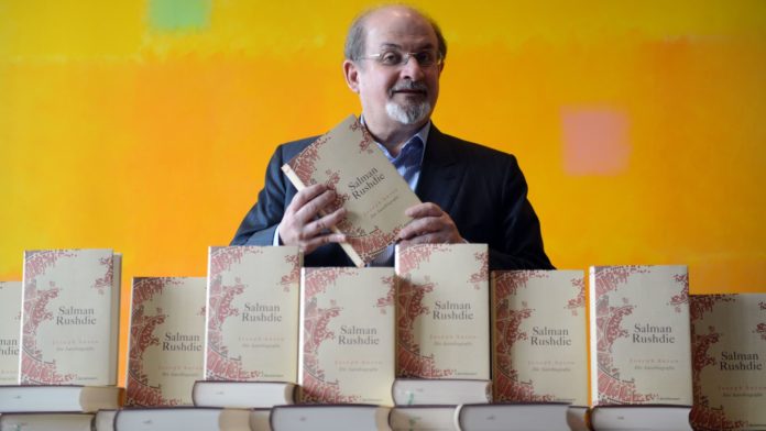 Salman Rushdie's books top Amazon's bestseller lists after stabbing