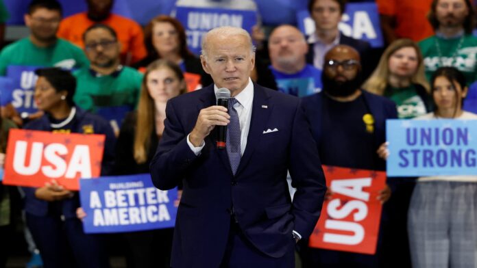 Biden promises to codify Roe if two more Democrats are elected to the Senate