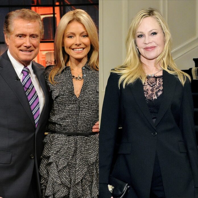 Kelly Ripa Shares NSFW Advice Melanie Griffith Gave in Front of Regis - E! Online
