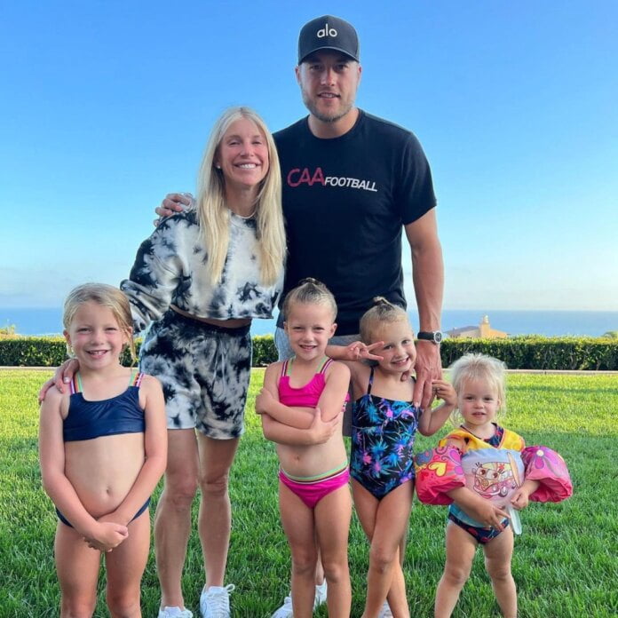 Kelly Stafford Praises Husband Matthew's Private Life as a Girl Dad - E! Online