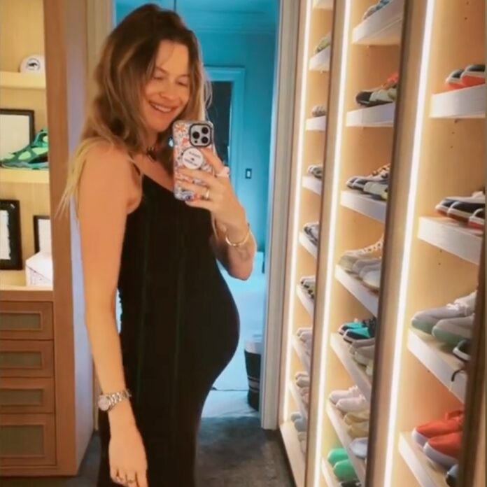 Behati Prinsloo Shows Off Her Baby Bump After Adam Levine DM Scandal - E! Online