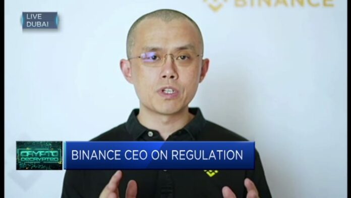 Need regulation to be pro-innovation, says Binance CEO