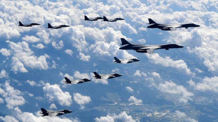 North Korea fires more missiles as U.S. flies bombers over South