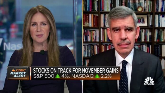 Covid unrest in China will not impact the Fed's moves against inflation, says Mohamed El-Erian