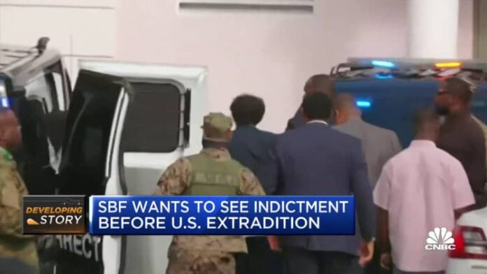 FTX's Sam Bankman-Fried sent back to Bahamas jail, wants to see U.S. indictment