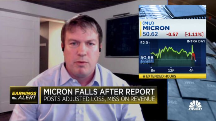 Micron's stock is close to a bottom, says Wedbush's Matt Bryson