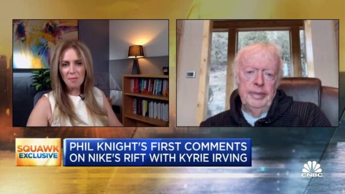 Nike co-founder Phil Knight: Kyrie Irving stepped over the line