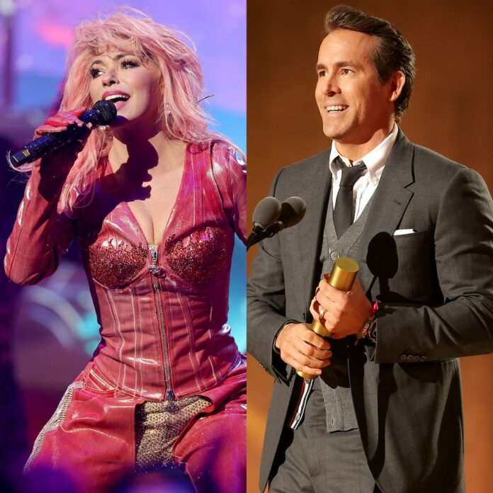 See Ryan Reynolds React to Shania Twain's People's Choice Awards Nod