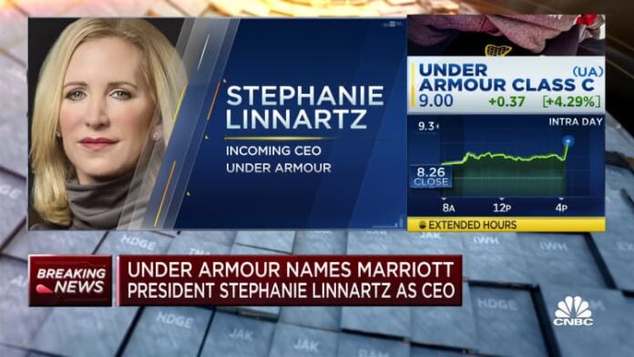 Marriott President Stephanie Linnartz named Under Armour CEO