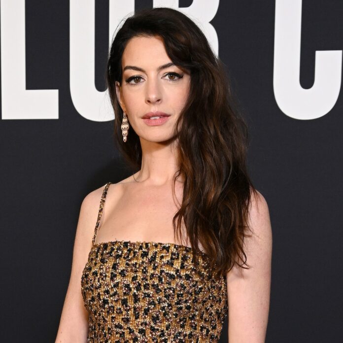 Anne Hathaway Channels Her Inner Catwoman in Fierce Leopard Print Look