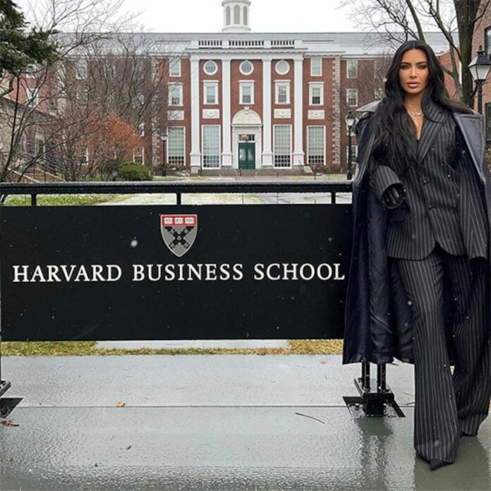 Kim Kardashian Speaks at Harvard Business School: 