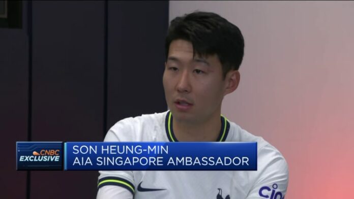 Soccer star Son Heung-Min says don't try to chase happiness