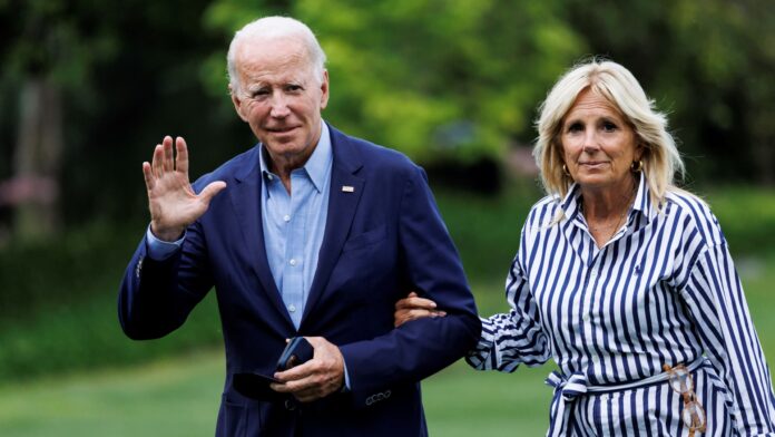 Biden ready to run, US first lady says