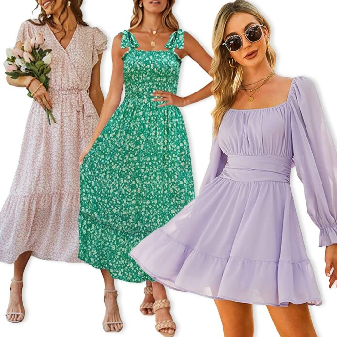 17 Cute & Affordable Amazon Dresses You Can Dress Up & Down for Spring