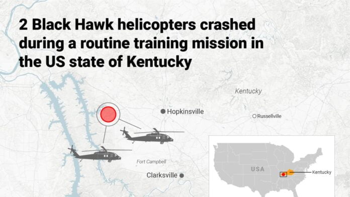 9 soldiers killed in Army helicopter training crash in Kentucky