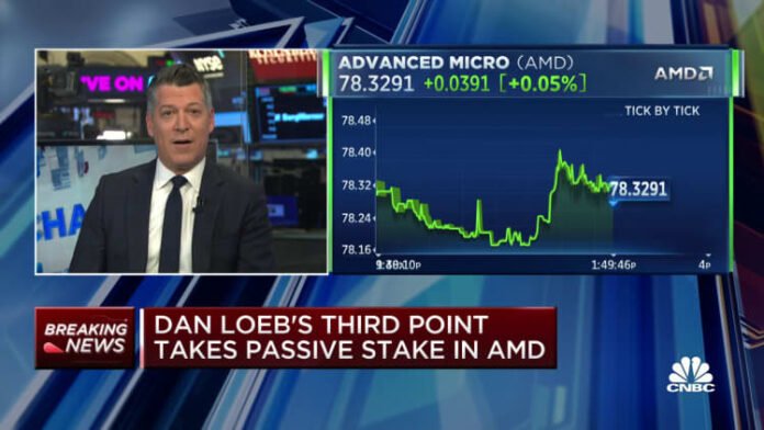 Third Point's Daniel Loeb takes a passive stake in AMD