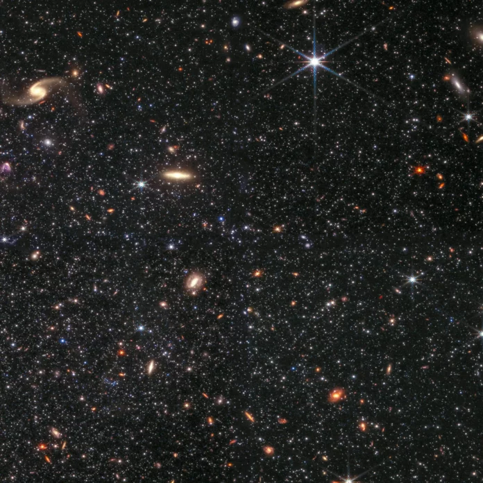 Dwarf Galaxy WLM (Webb NIRCam Image)