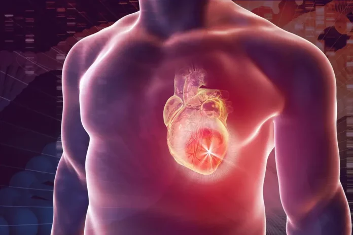 Heart Disease Genetics Concept