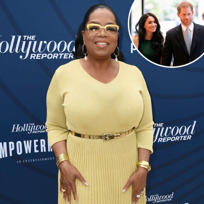 Oprah Weighs In on If Harry & Meghan Will Attend Charles' Coronation
