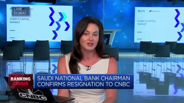 Saudi National Bank chairman resigns after Credit Suisse debacle