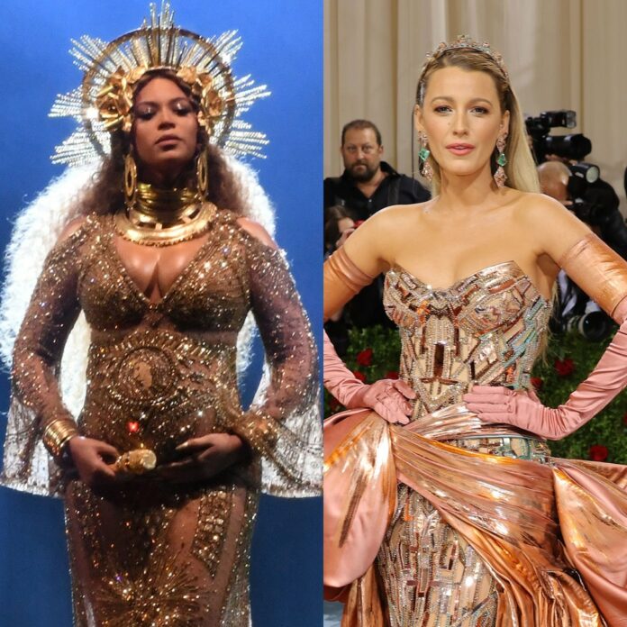 These Blake Lively & Beyoncé Outfits Are Getting the Royal Treatment