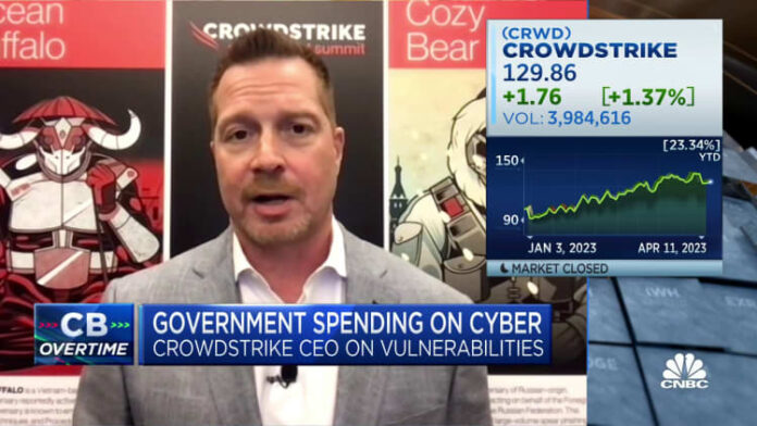 Crowdstrike CEO on government spending on cyber, vulnerabilities and geopolitical threats