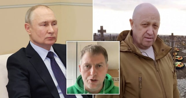 Comp of Putin, Prigozhin and Osechkin