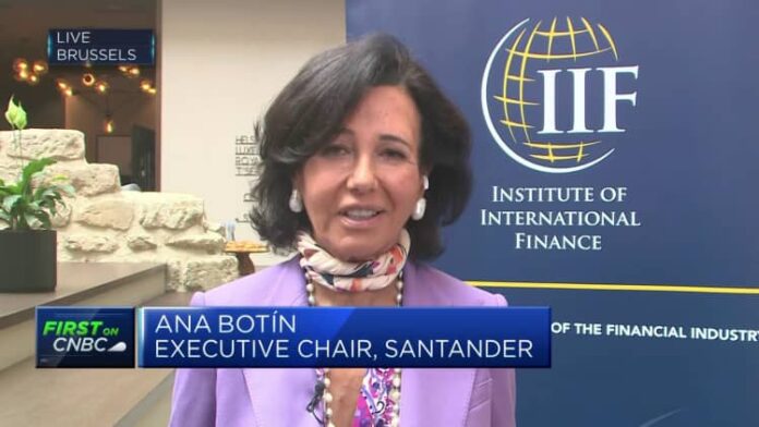 Santander's Botín: This is not a banking crisis