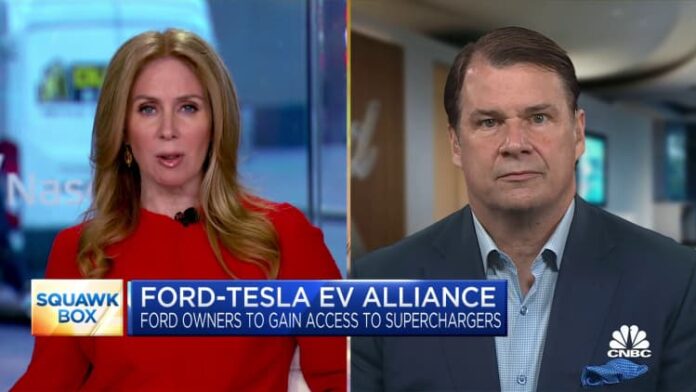 Ford CEO Jim Farley on new Ford-Tesla EV partnership: It's a bet for our customers