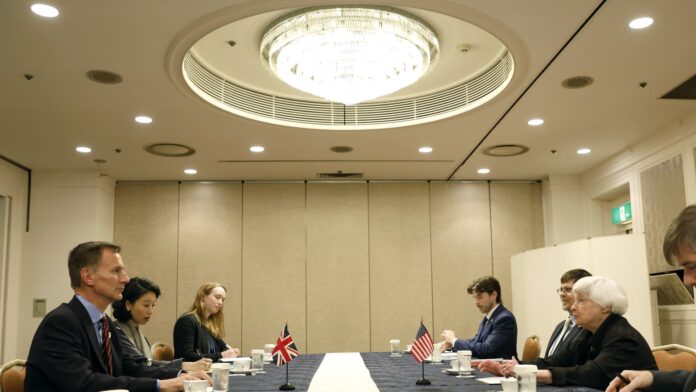 G-7 finance chiefs warn of global uncertainty as US debt crisis looms