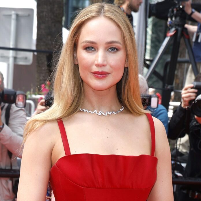 Jennifer Lawrence Showcases a Red Hot Look at Cannes Film Festival