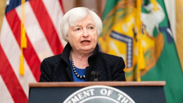 Yellen warns of broken markets, disrupted services