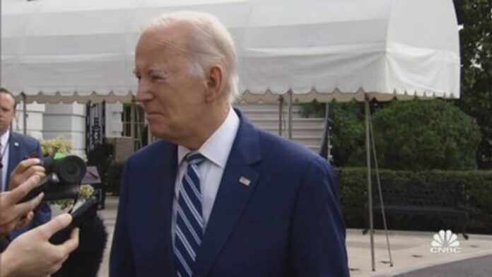 Biden has heated exchange with reporter over Hunter Biden's text messages