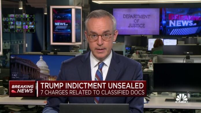 Trump indictment in classified records case is unsealed
