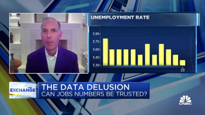 The slowing in the labor market is in hiring, says Moody's Mark Zandi