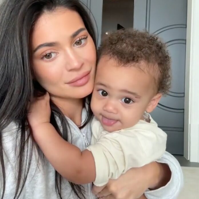 Kylie Jenner Shares Sweet Photo of Son Aire Bonding With Cousin Tatum