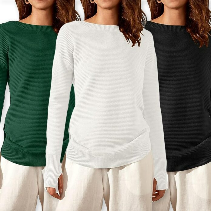 This Long Sleeve Top Is the Ideal Transitional Top From Summer To Fall