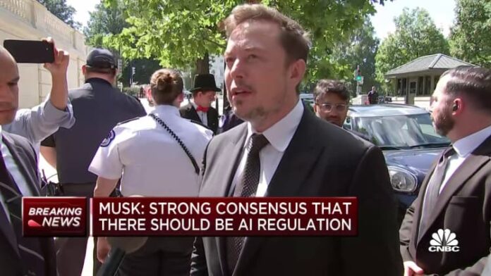 Elon Musk: There is an 'overwhelming consensus' that there should be some AI regulation
